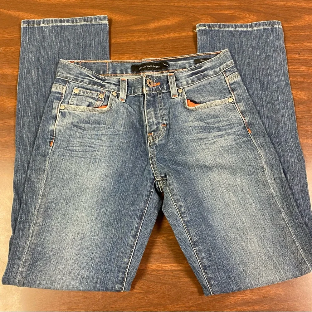 Calvin Klein Vintage 80’s Boot Cut Lean Jeans, Size‎ 2, GVC